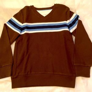 Sonoma Brown Youth Long Sleeve Shirt, size. 7